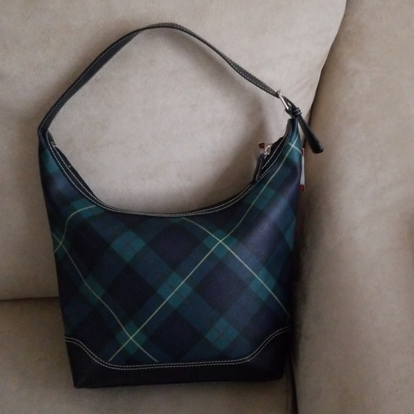 Tommy Hilfiger Hobo Bag Blue and Green - Picture 4 of 4